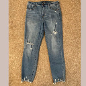 Abercrombie & Fitch High Rise Super Skinny Ankle